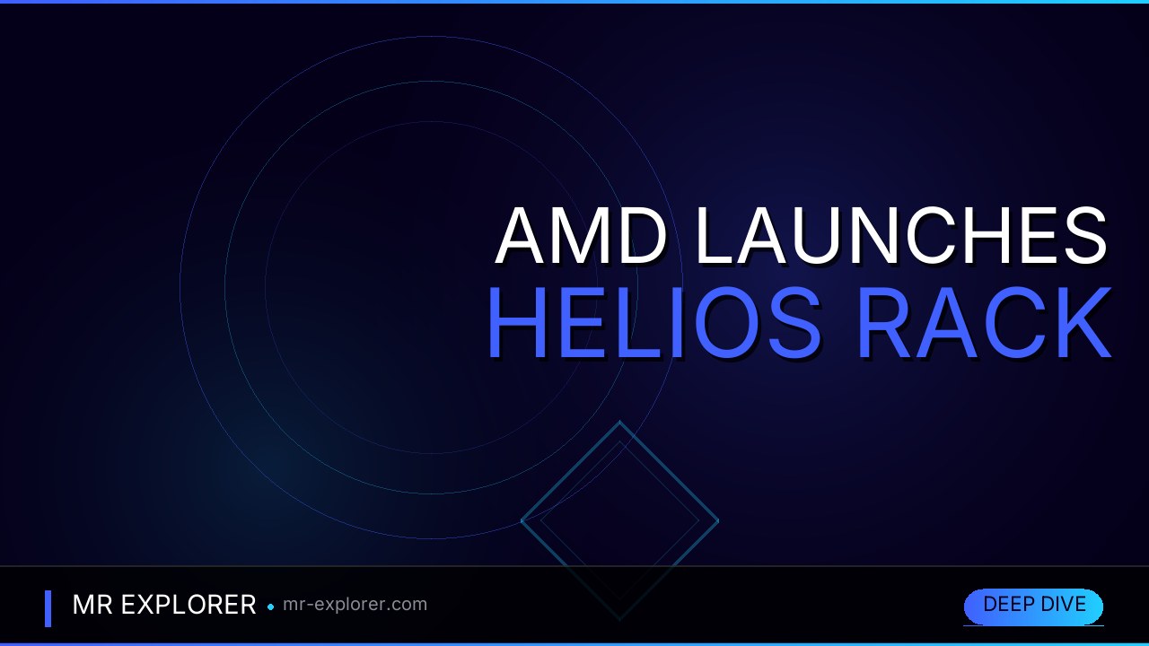 AMD Launches Helios Rack System to Challenge NVIDIA's AI Dominance