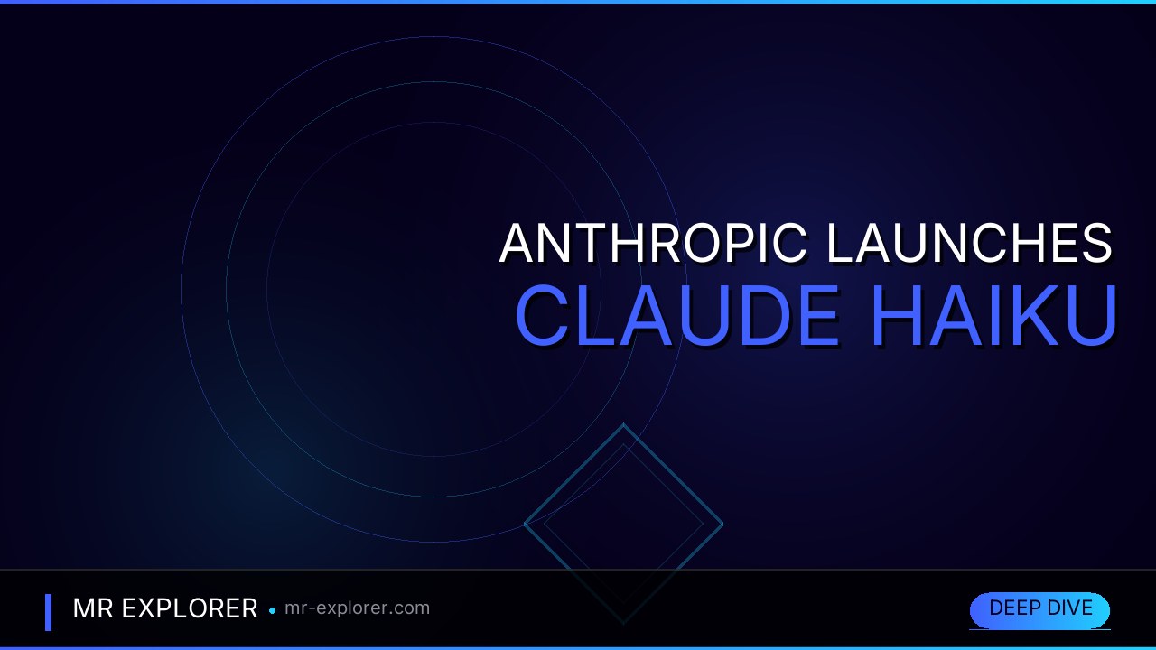 Anthropic Launches Claude Haiku 5.5: Fastest Model Yet