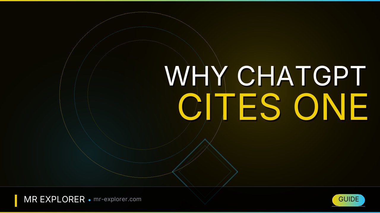 Why ChatGPT Cites One Page Over Another