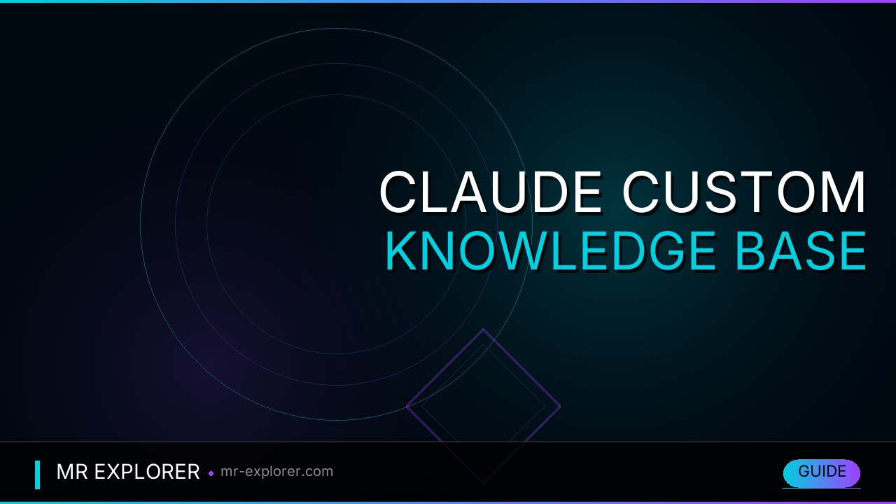 Claude Custom Knowledge Base for Creators: Build AI Assistants with Brand Guidelines