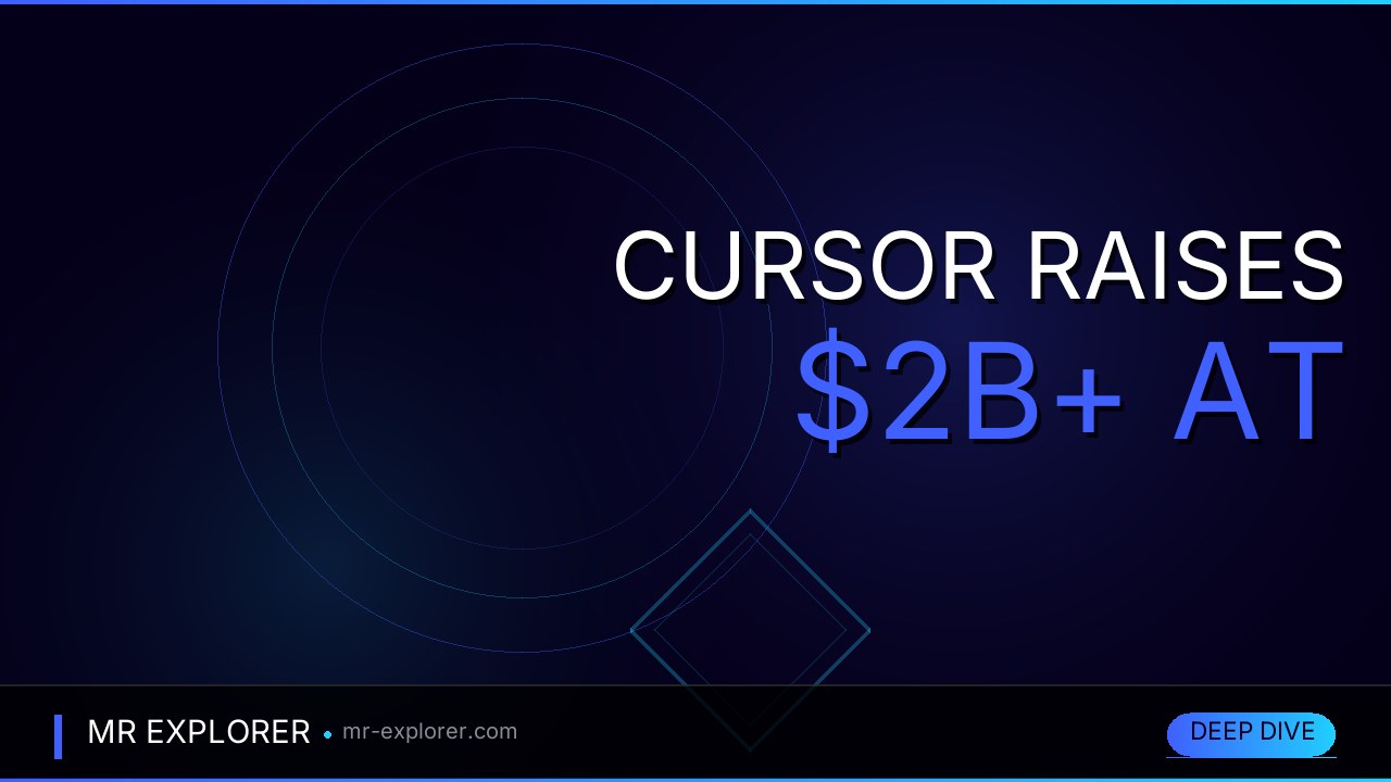 Cursor Raises $2B+ at $50B Valuation - AI Coding