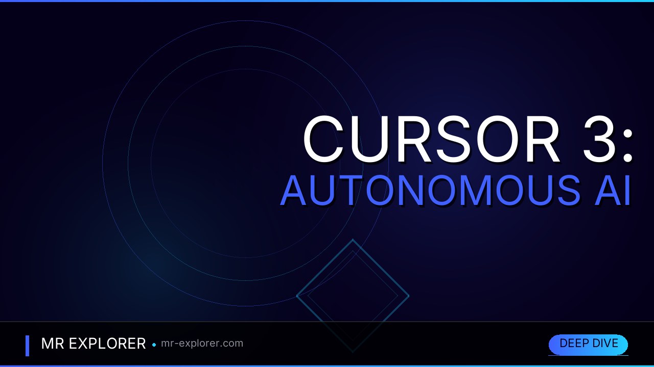 Cursor 3: Autonomous AI Coding Agents