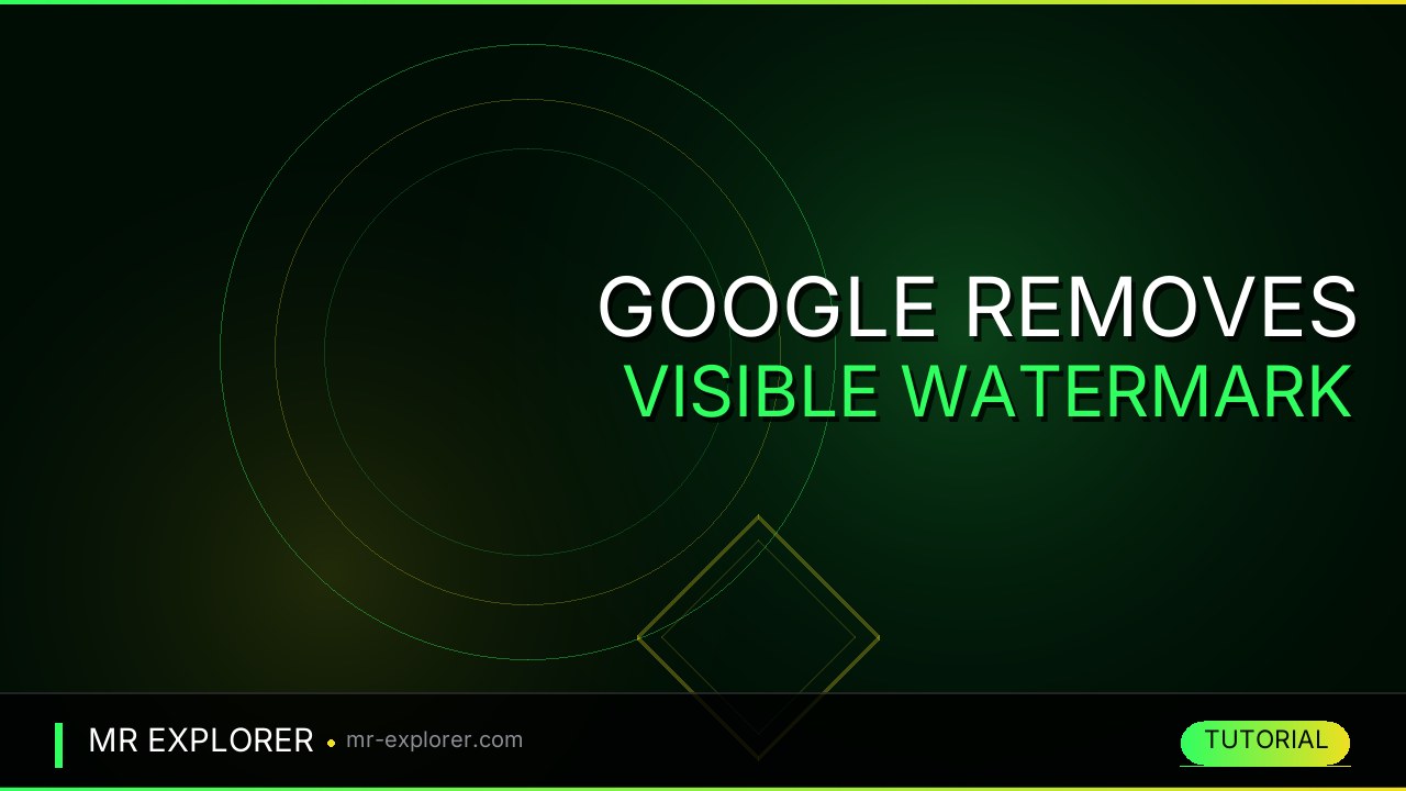 Google Removes Visible Watermark From AI Images