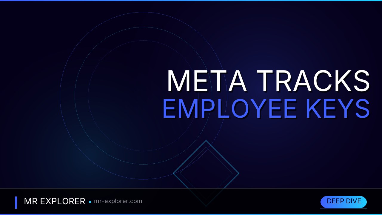 Meta Tracks Employee Keys to Train AI Models