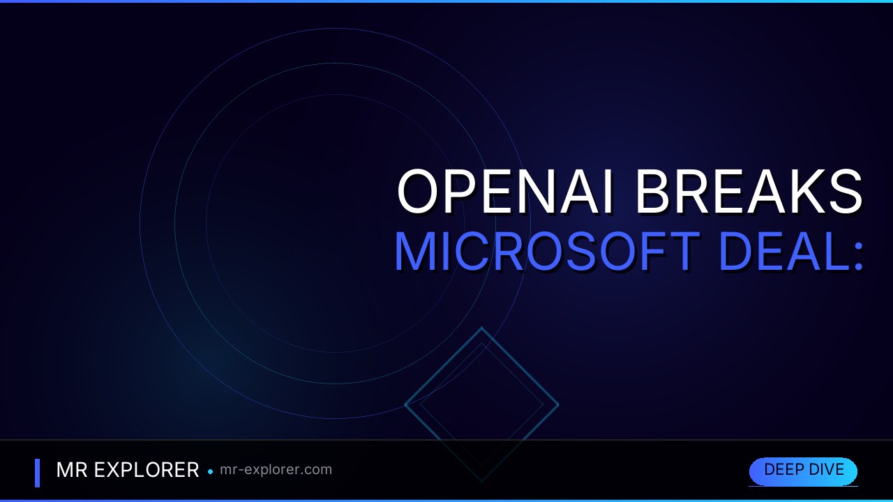 OpenAI Breaks Microsoft Deal: Now on AWS